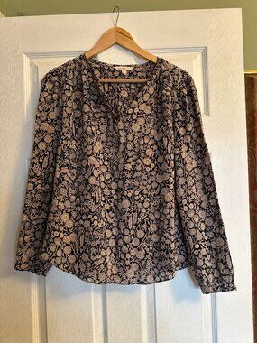 Rebecca Taylor Floral Top Sz 10